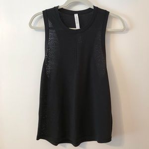 Lululemon Timeless Classic Tank - Black - Size 6